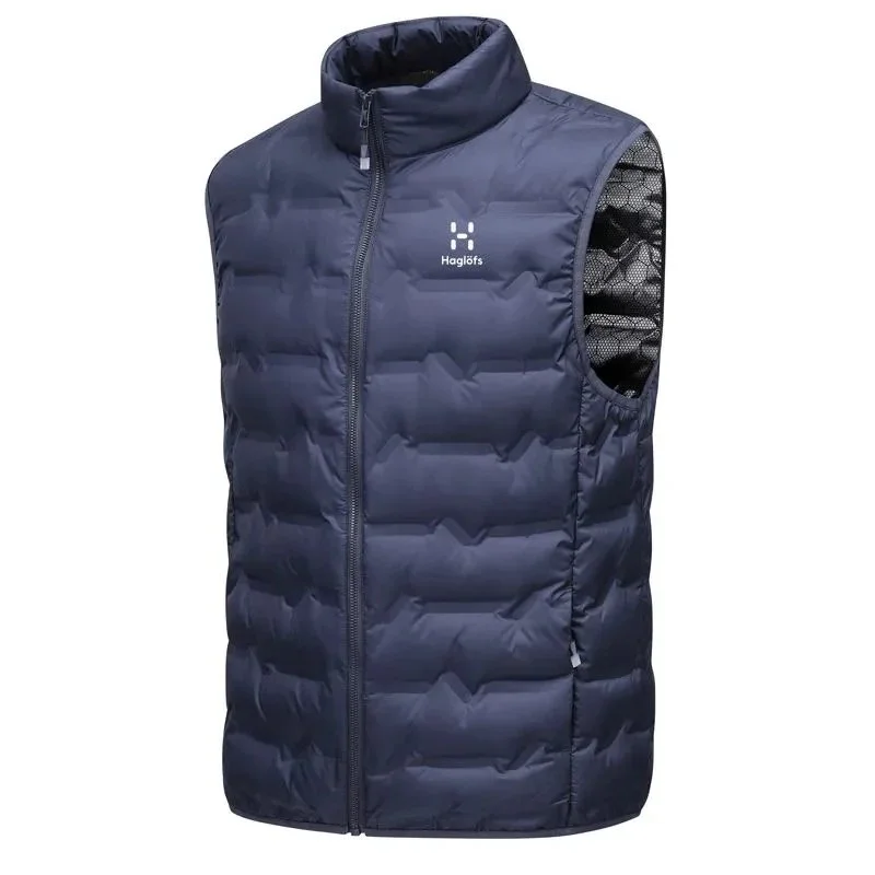 Haglöfs Men Deep Blue Puffer Vest