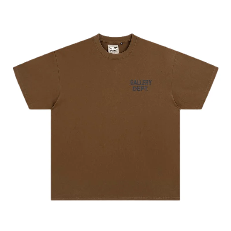 Gallery Dept. Art That Kills T-Shirt Brown Solid T-Shirt