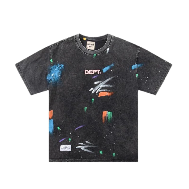 Gallery Dept. DEPT. Art Print T-Shirt Black