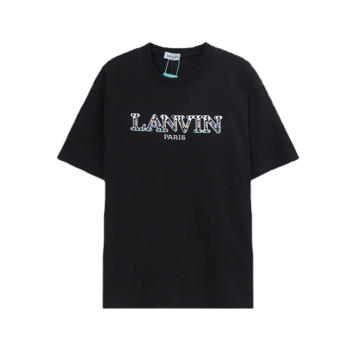 Lanvin Black 'LANVIN PARIS' T-Shirt