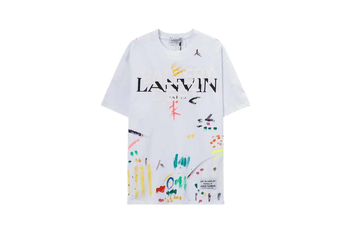 Lanvin Gallery Dept. Art Print T-Shirt White