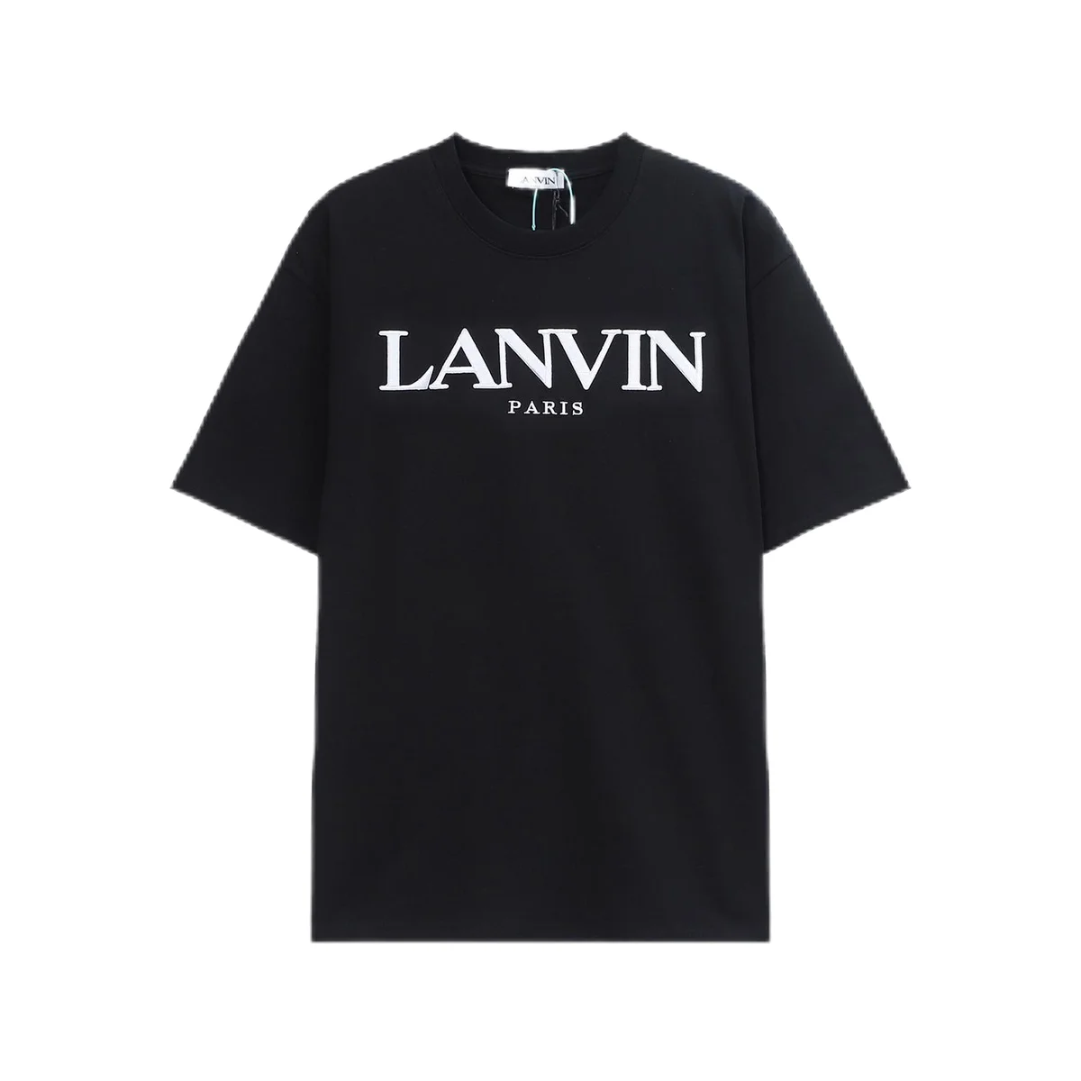 Lanvin Black 'LANVIN PARIS' T-Shirt