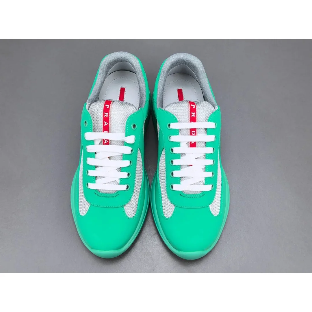 Prada Runners磨砂青绿灰 Sneakers