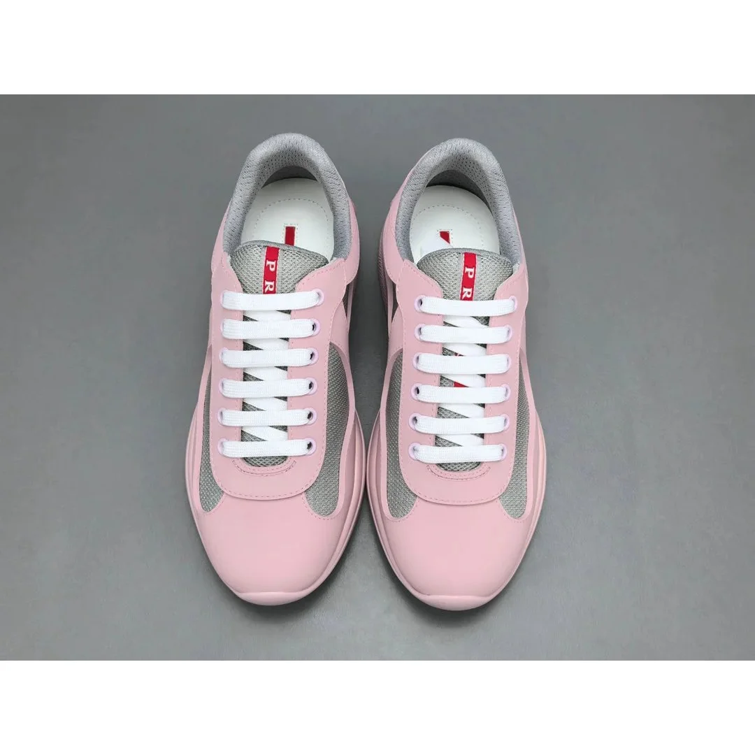 Prada Runners磨砂粉红灰 Sneakers