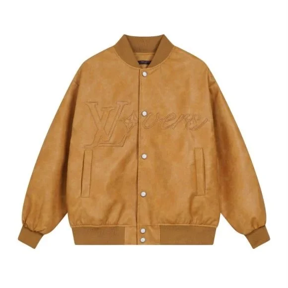 Louis Vuitton LV Trainer Bomber Jacket Camel