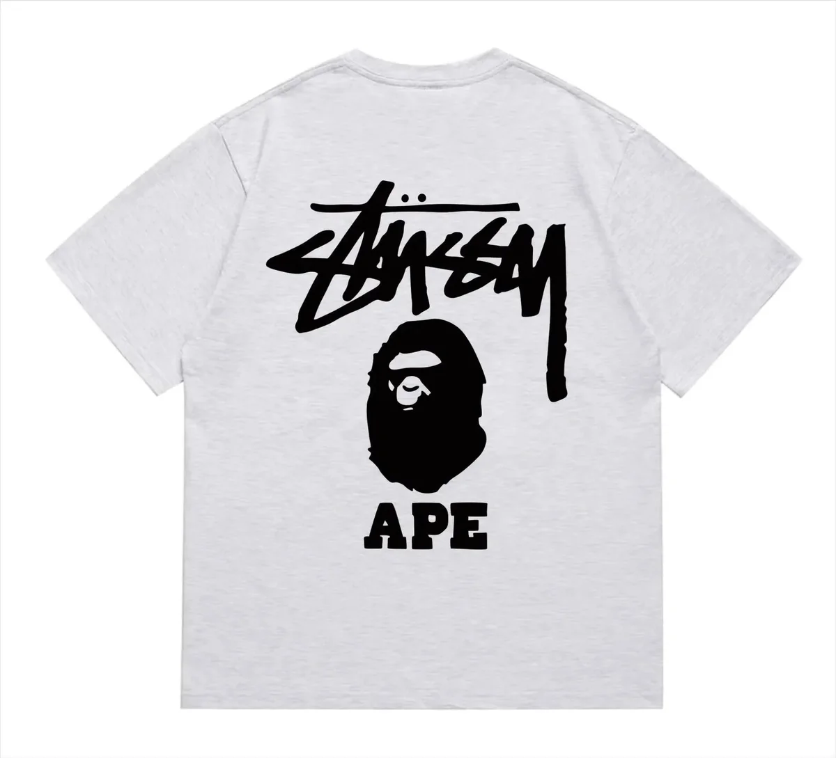 A Bathing Ape BAPE STA Grey T-Shirt