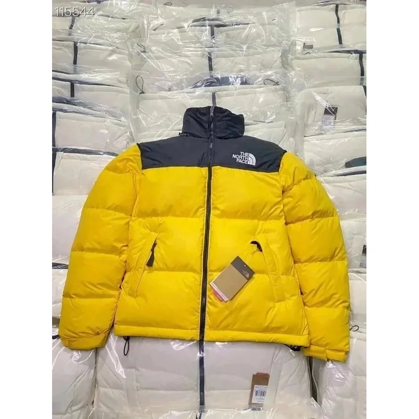 The North Face Nuptse Yellow Parka