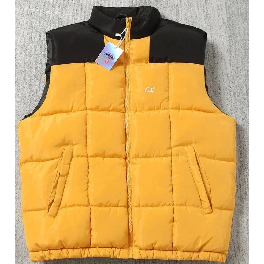Champion Yellow & Black Puffer Vest