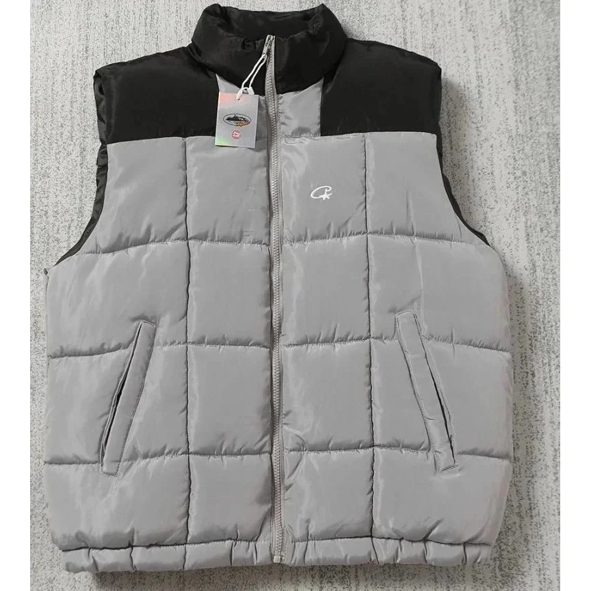 Carhartt Grey & Black Quilted Vest