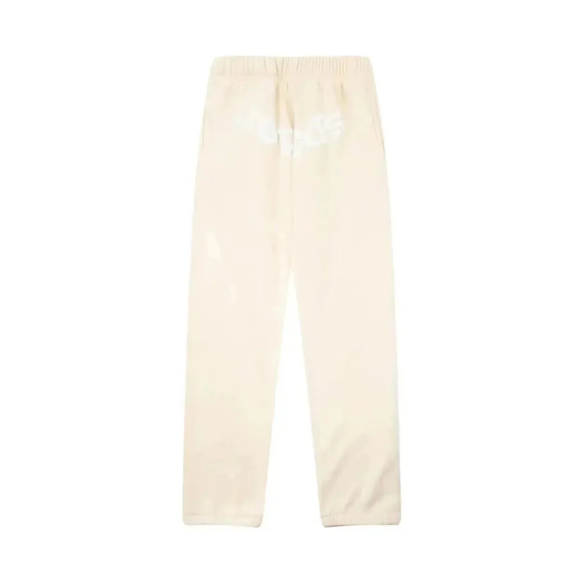Beige Tie-Dye Sweatpants