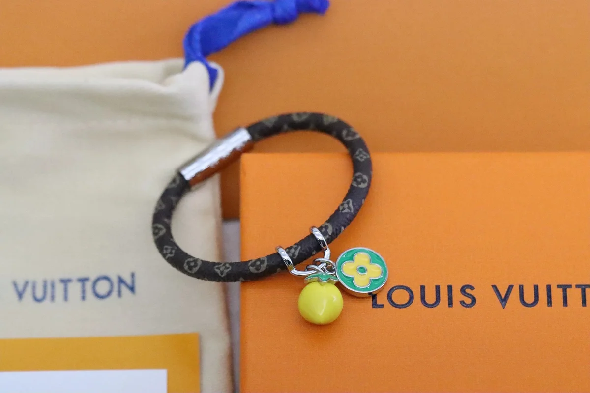 Louis Vuitton Monogram Fruit Charm Bracelet