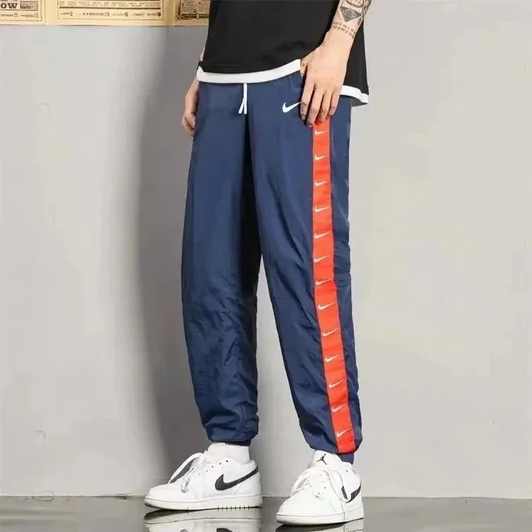 Nike Air Force 1 Navy/Orange Track Pants
