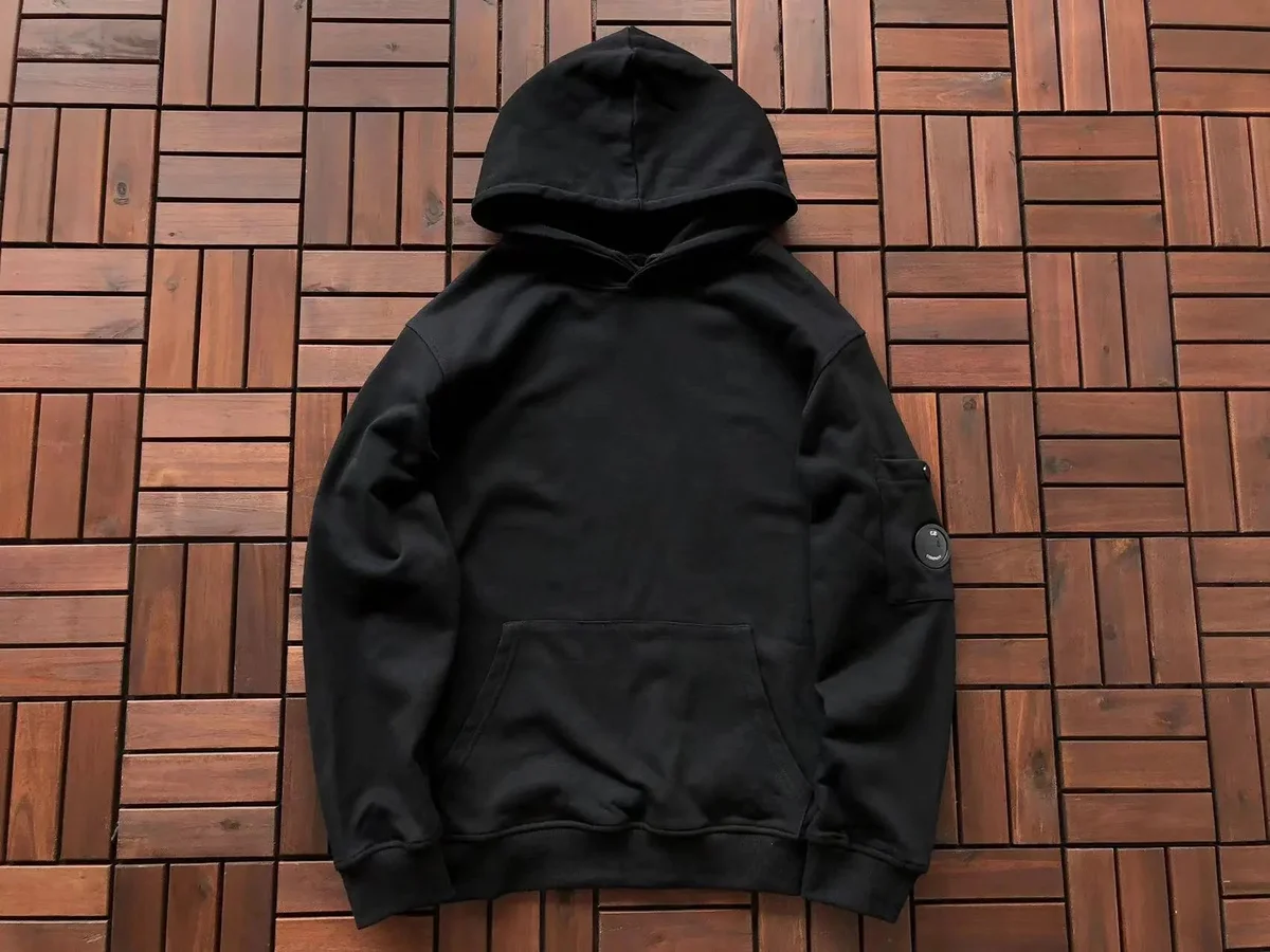 CP Company Goggle Black Hoodie