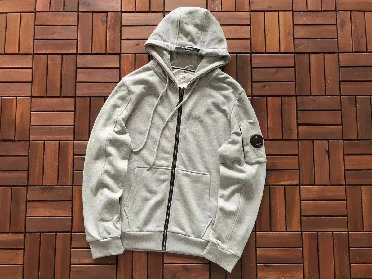 CP Company Goggle Grey Hoodie Jacket