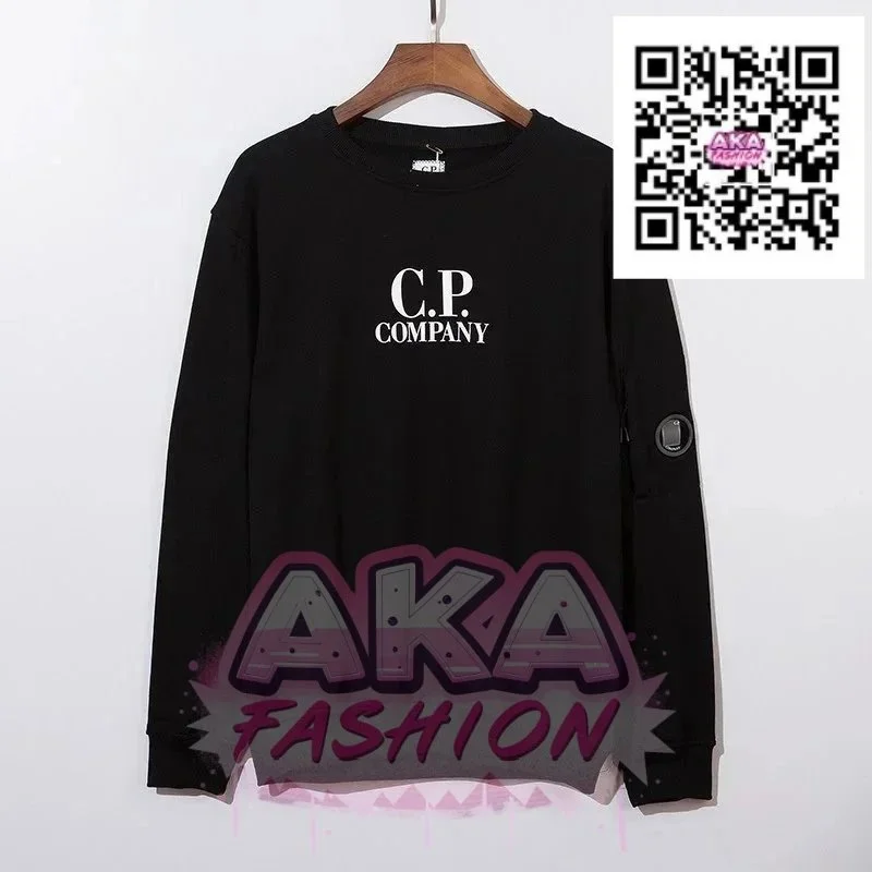 C.P. Company Black G-Logo Long Sleeve T-Shirt