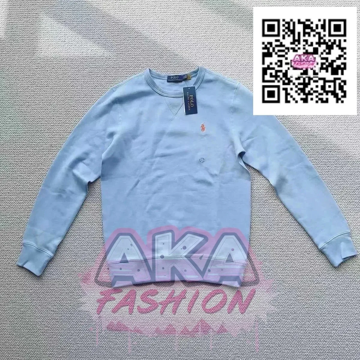 Polo Ralph Lauren Big Pony Light Blue Sweatshirt