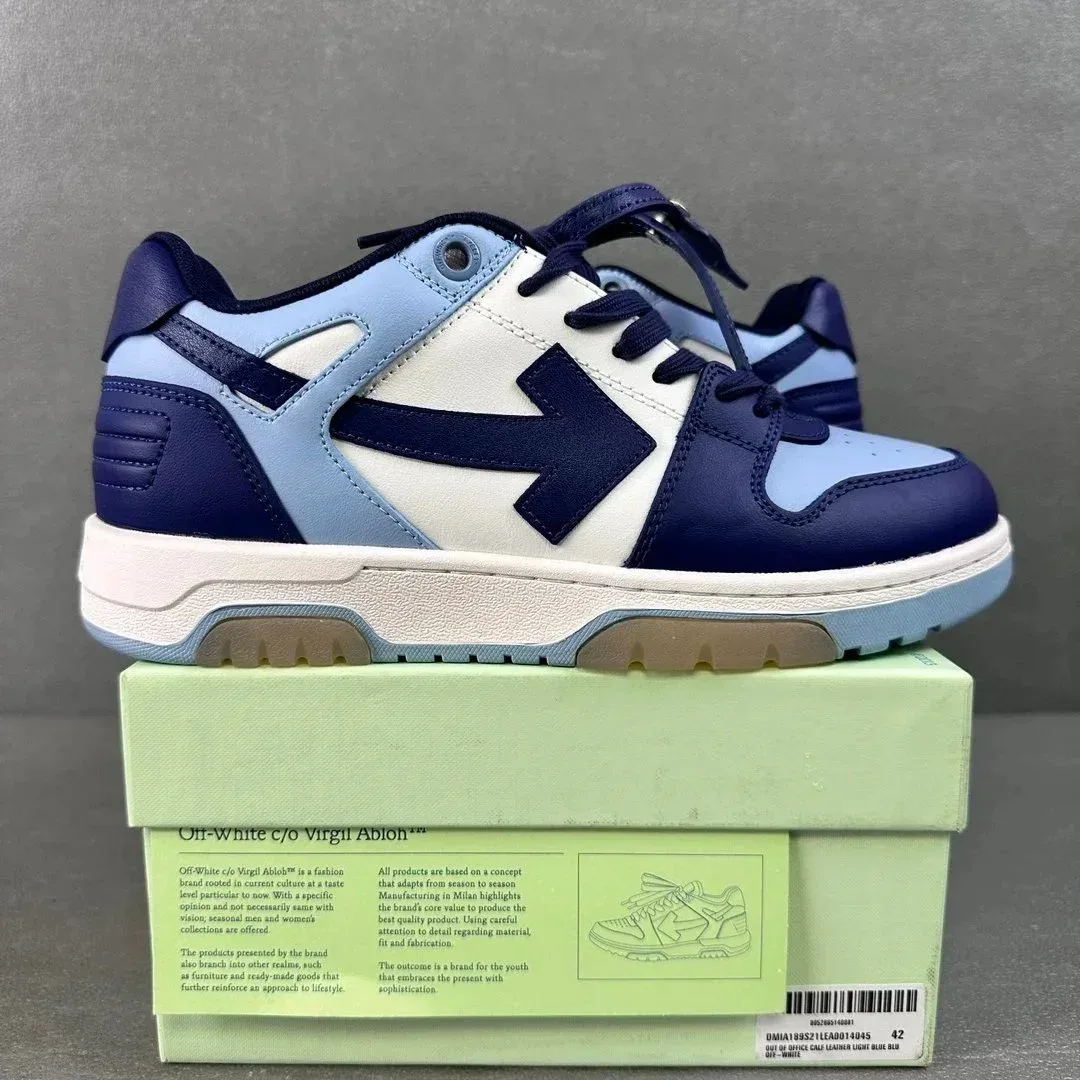 Off-White Off-White OW100 For Walking 10 Blue White Sneakers Blue - 1