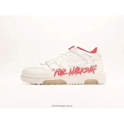 Off-White OW100 For Walking White/Red Sneakers