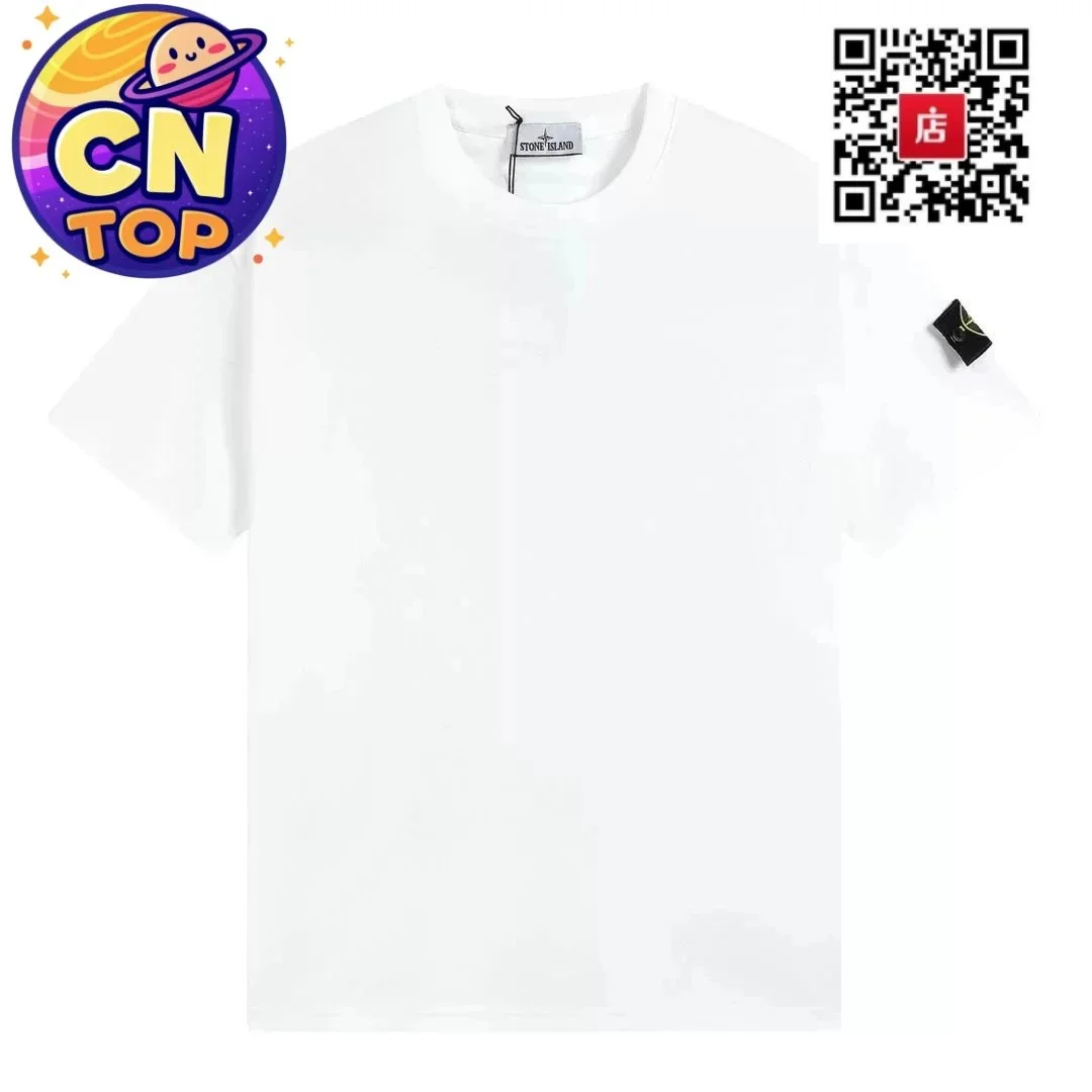 Stone Island White T-Shirt