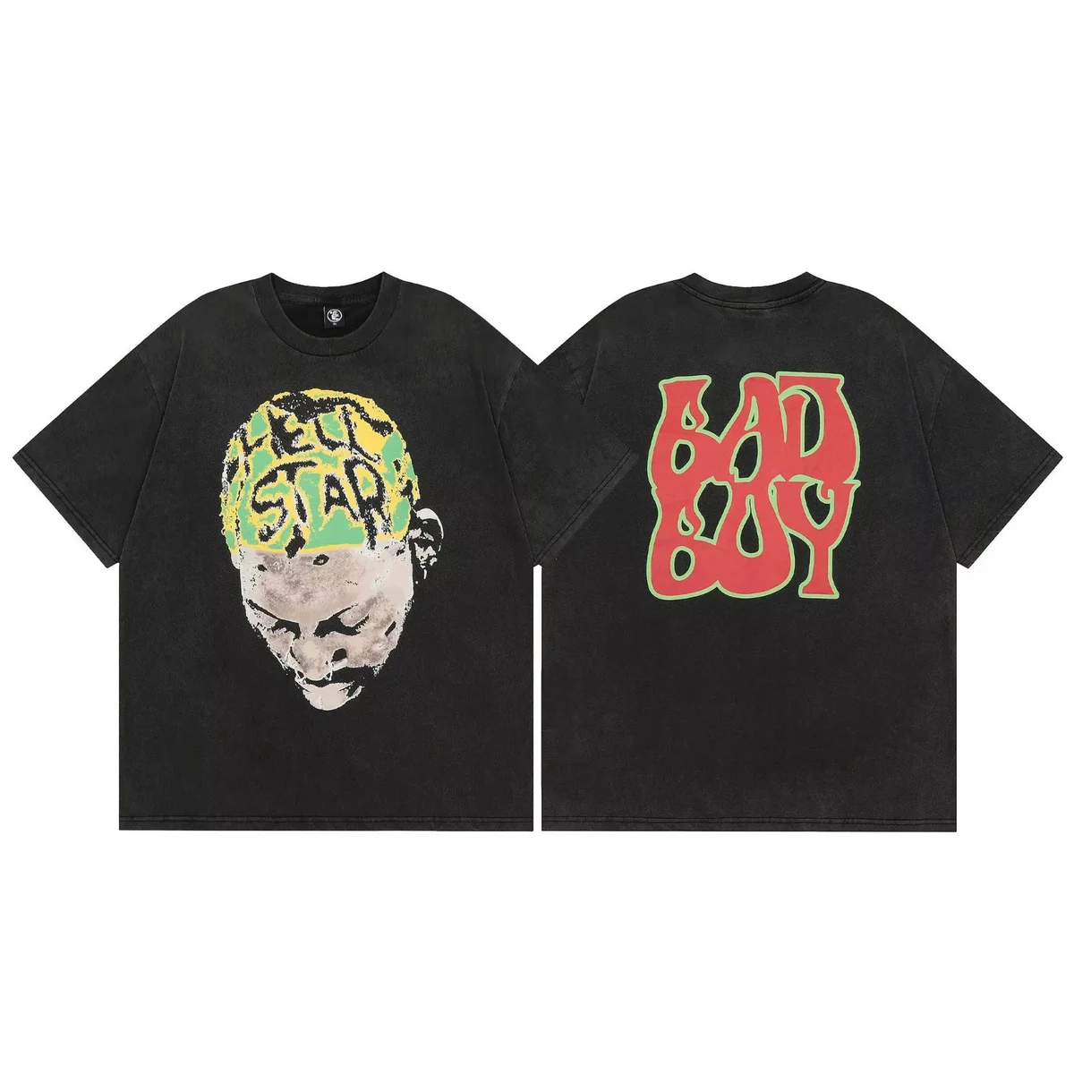 Trapstar Hell Star Bad Boy Black T-Shirt