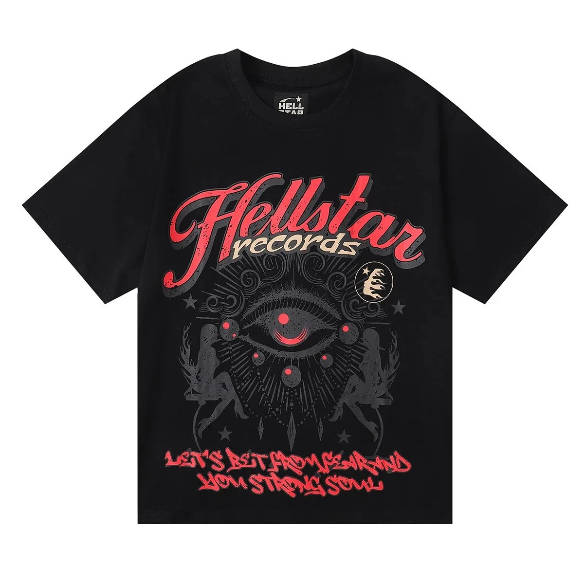 Hellstar Records Black Eye Print T-Shirt