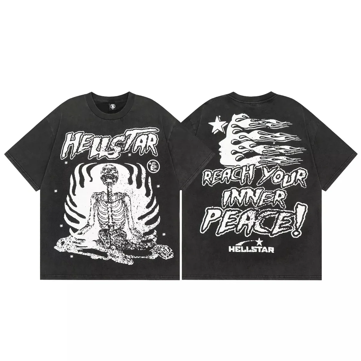 Hellstar Reach Your Inner Peace Black T-Shirt