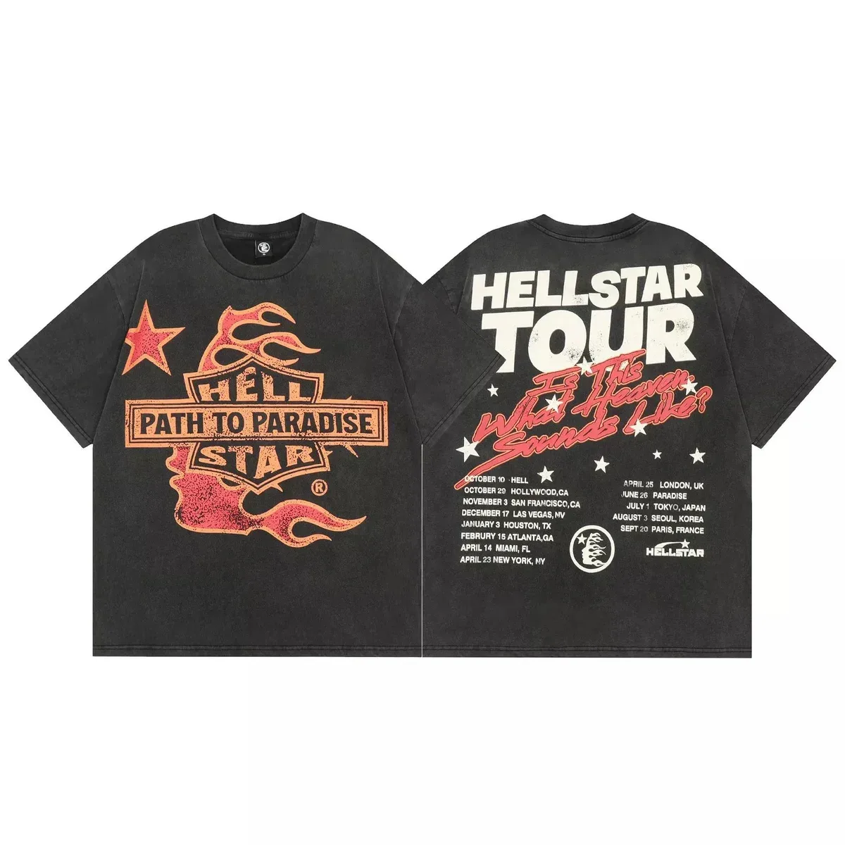 Hellstar Path to Paradise Tour Black T-Shirt