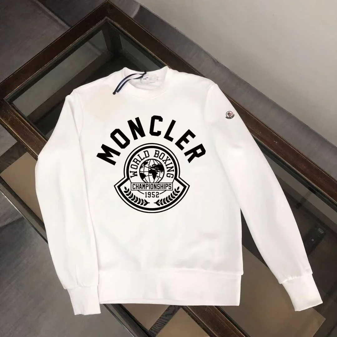 Moncler White World Boxing Champion Sweatshirt