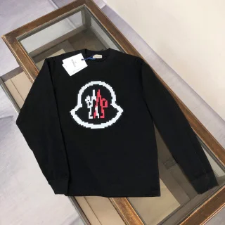 Moncler Black Logo Sweater