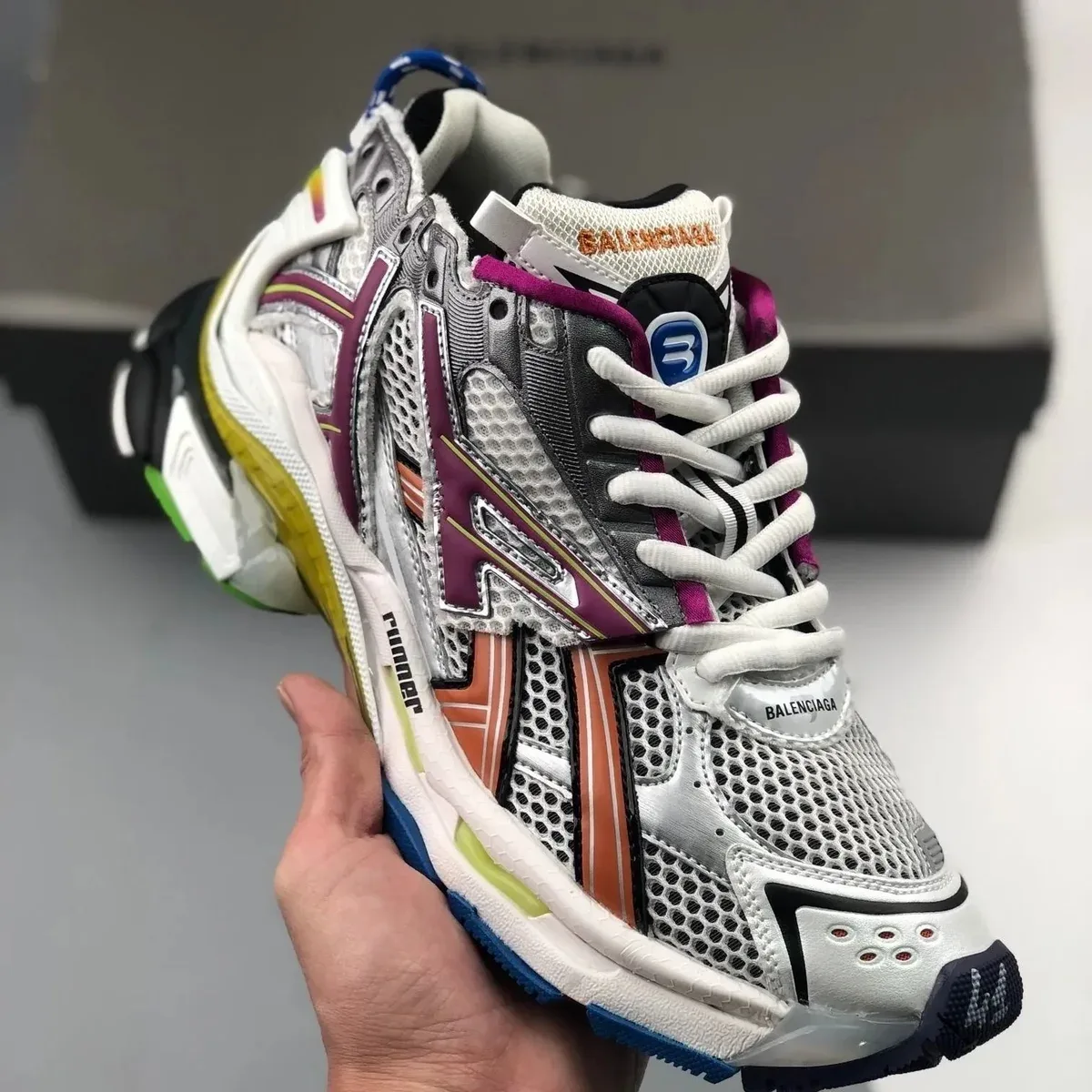Balenciaga Balenciaga Triple S Light Red Sneakers Red - 1