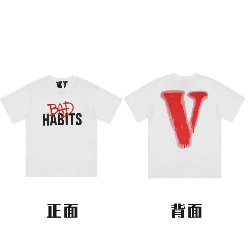VLTN Bad Habits White T-Shirt