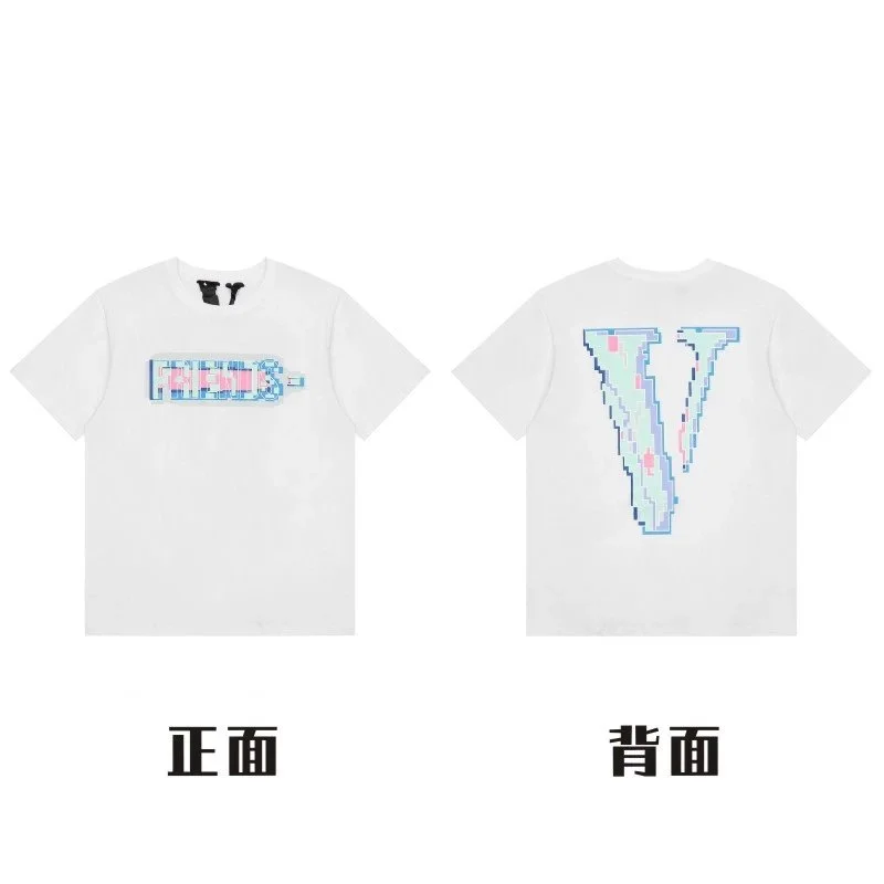 Unisex Vlone Friends V White T-Shirt