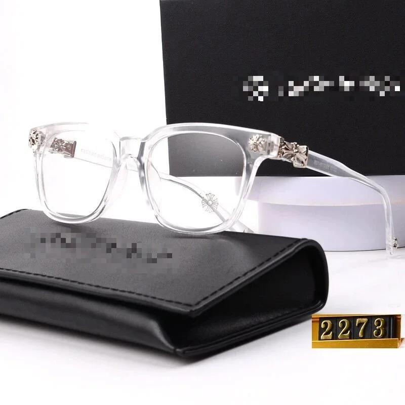Chrome Hearts CH Cross Clear Frame Eyewear