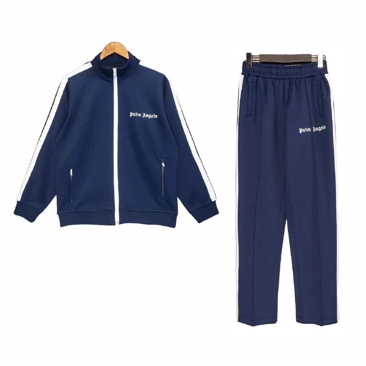 Palm Angels Navy Blue Track Suit