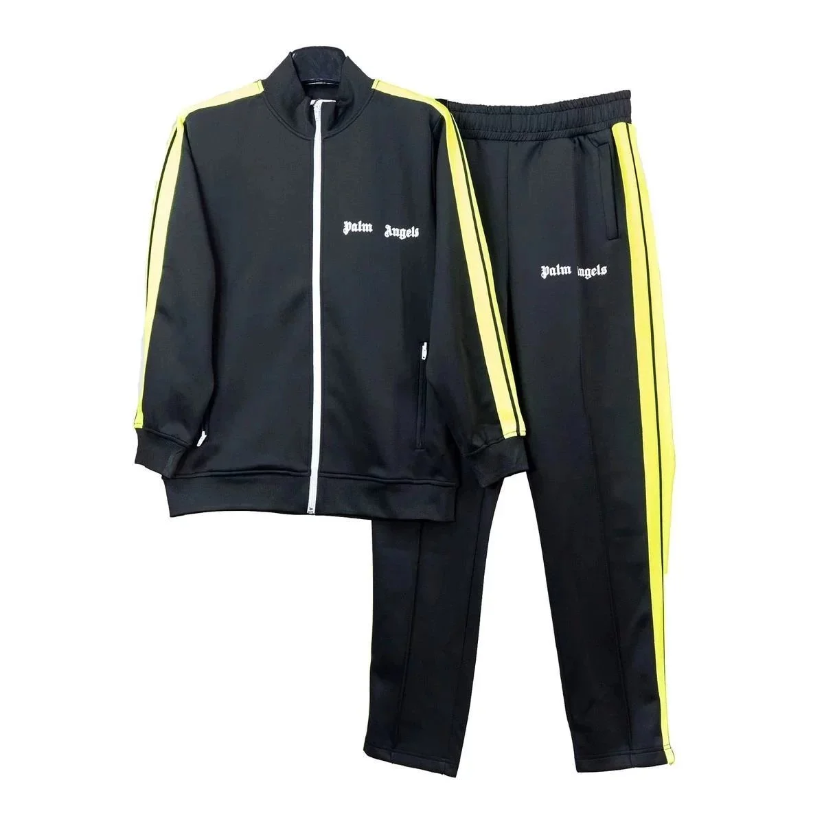 Palm Angels Black & Yellow Track Suit