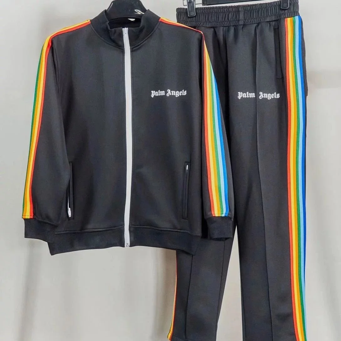 Palm Angels Track Rainbow Stripe Suit