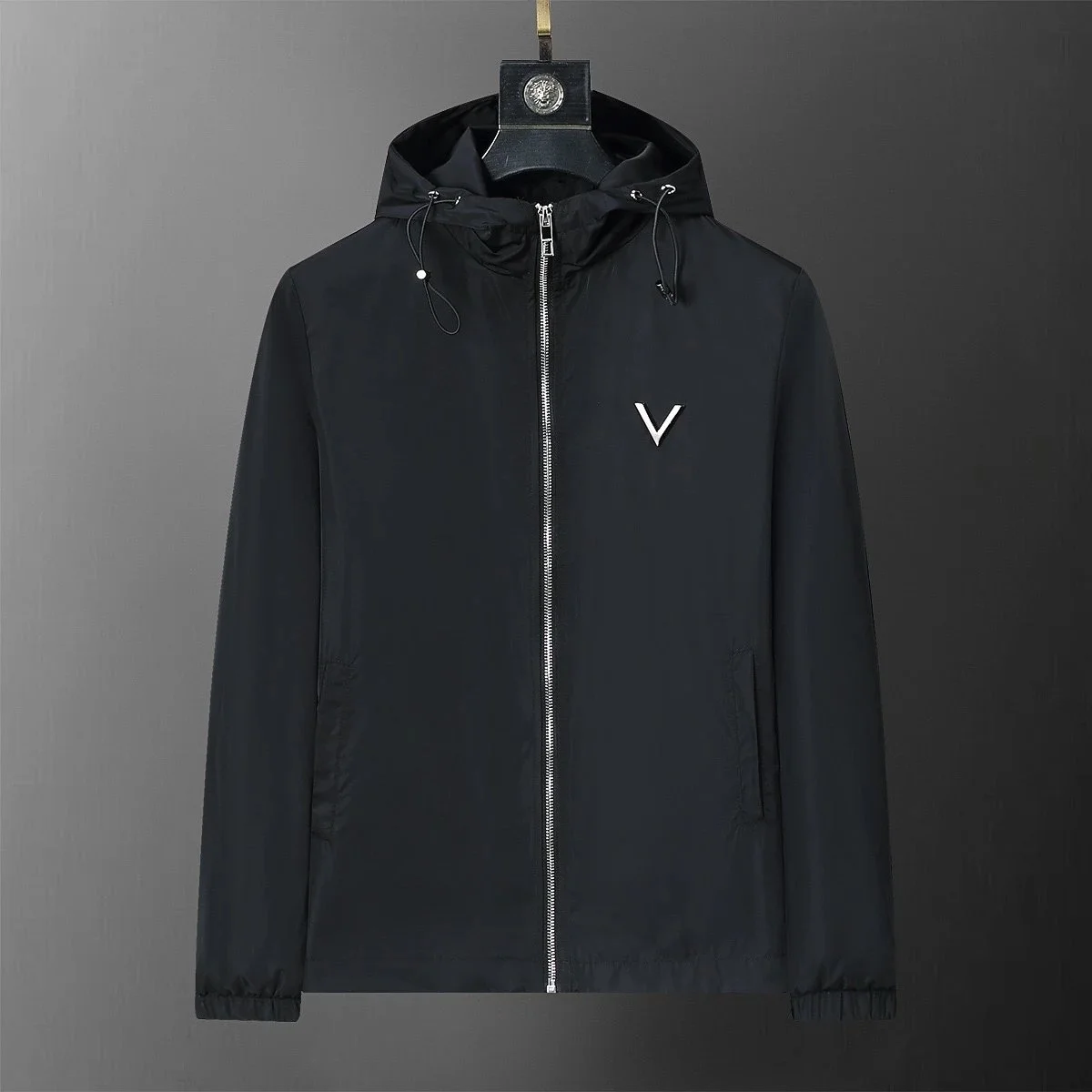Louis Vuitton Tabi Black V Logo Jacket