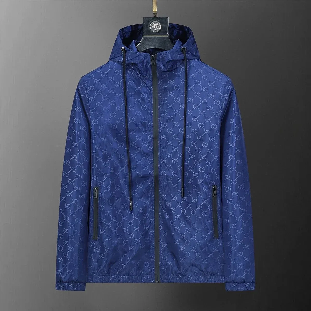 Gucci GG Monogram Blue Jacket
