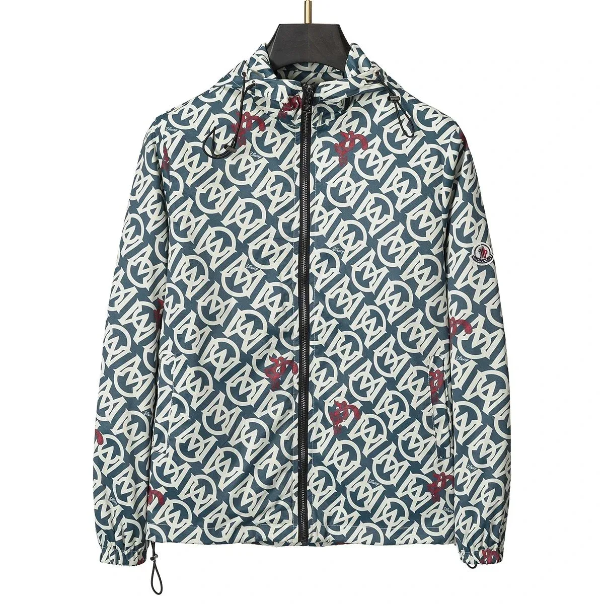 Moncler BB-032 Patterned Windbreaker Jacket