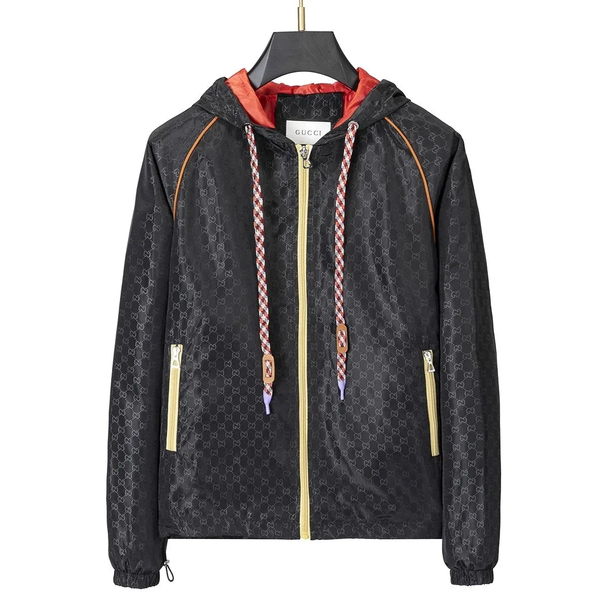 Gucci GG Monogram Lightweight Jacket Black