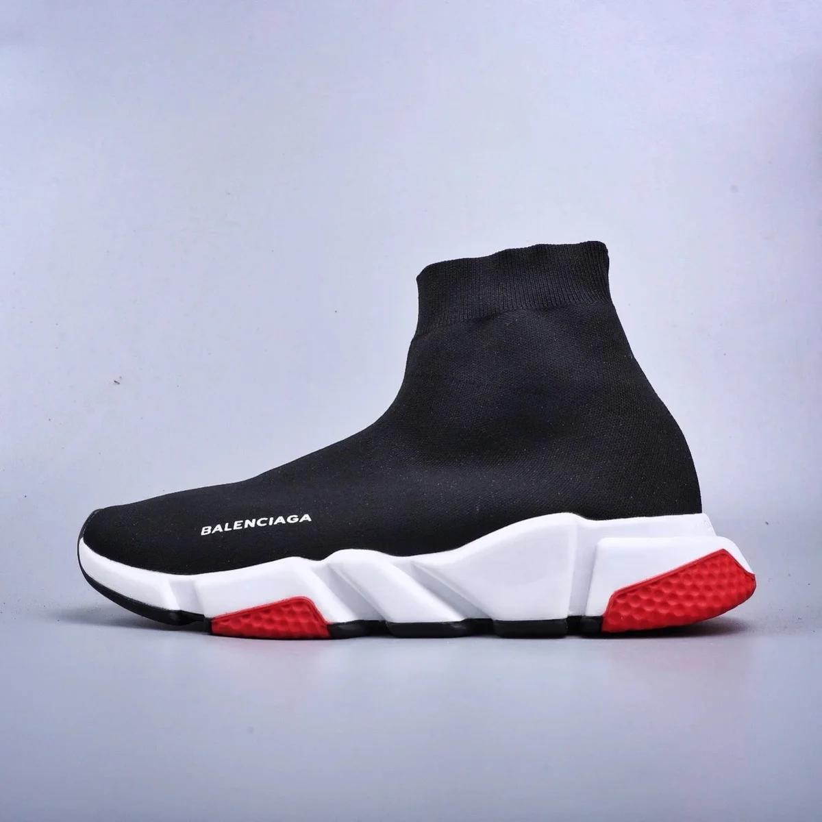 Balenciaga Speed Trainer Black/White/Red Sneakers