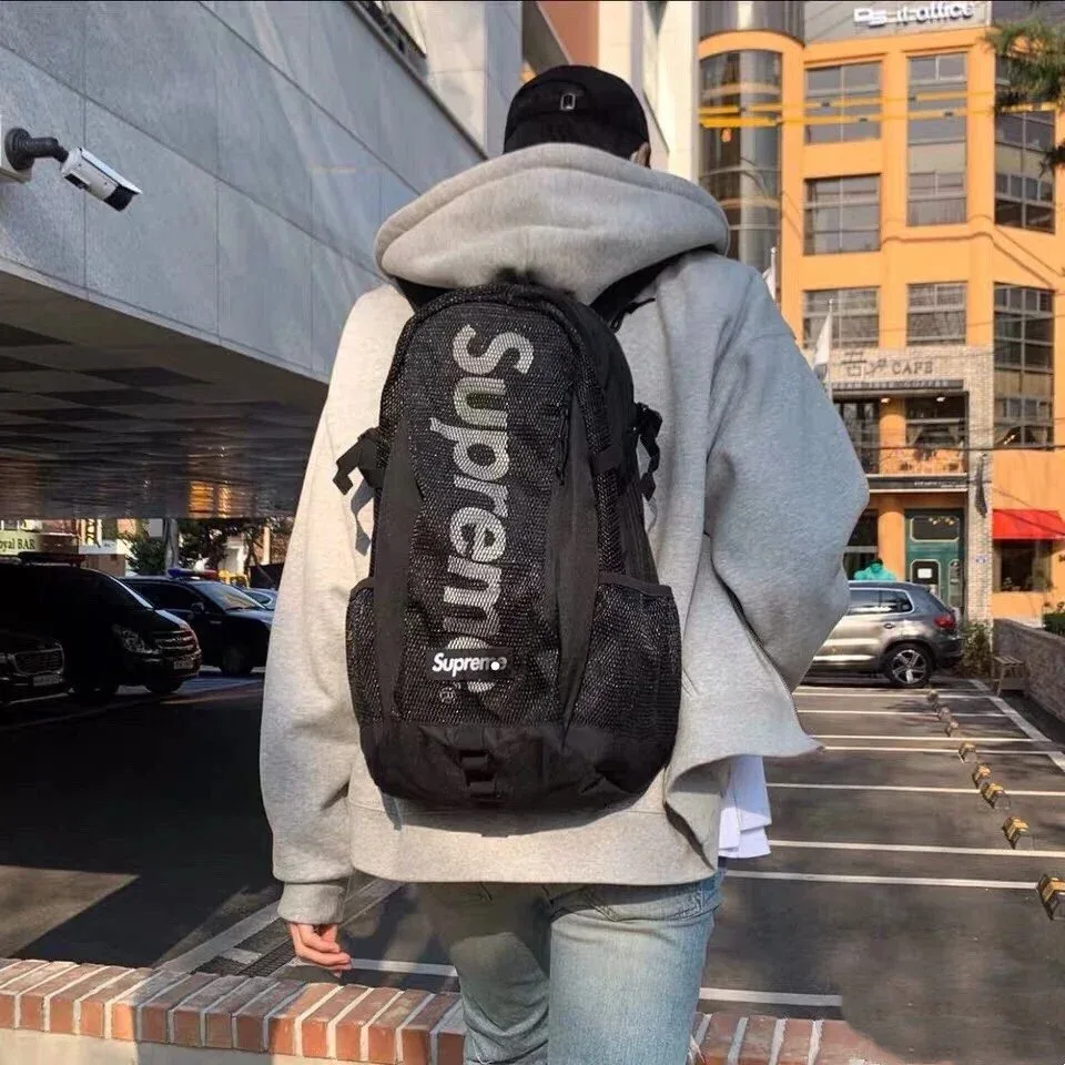 Supreme Black Backpack