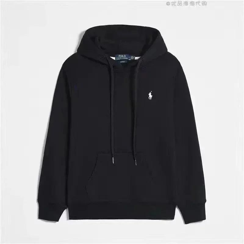 Polo Ralph Lauren Big Pony Black Hoodie