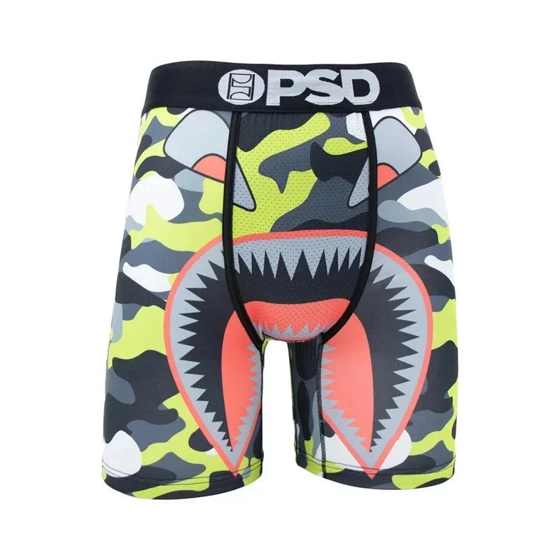 PSD Camo Shark Print Underwear Shorts P43 Men