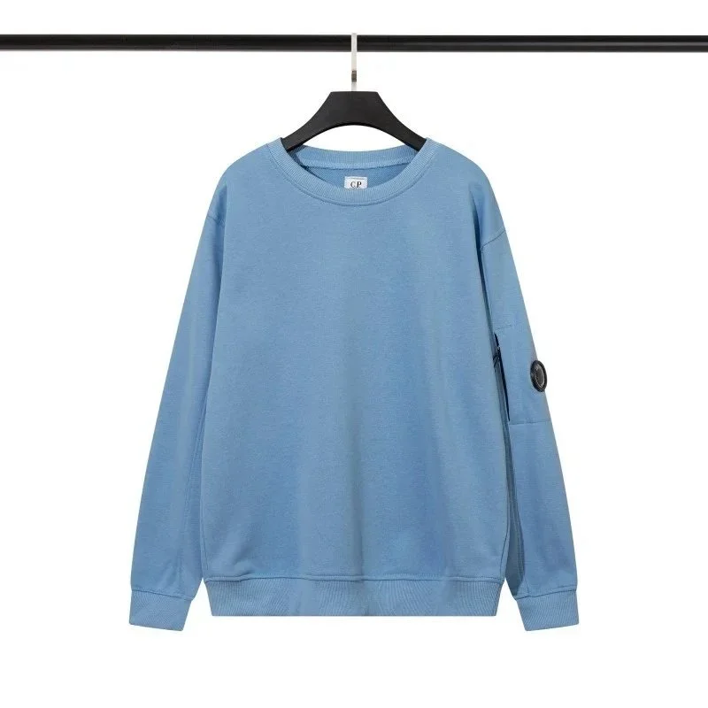 CP Company Goggle Light Blue Sweatshirt