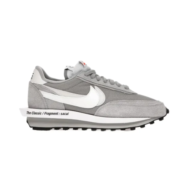 Nike The Classic / Fragment : sacai Grey Sneakers