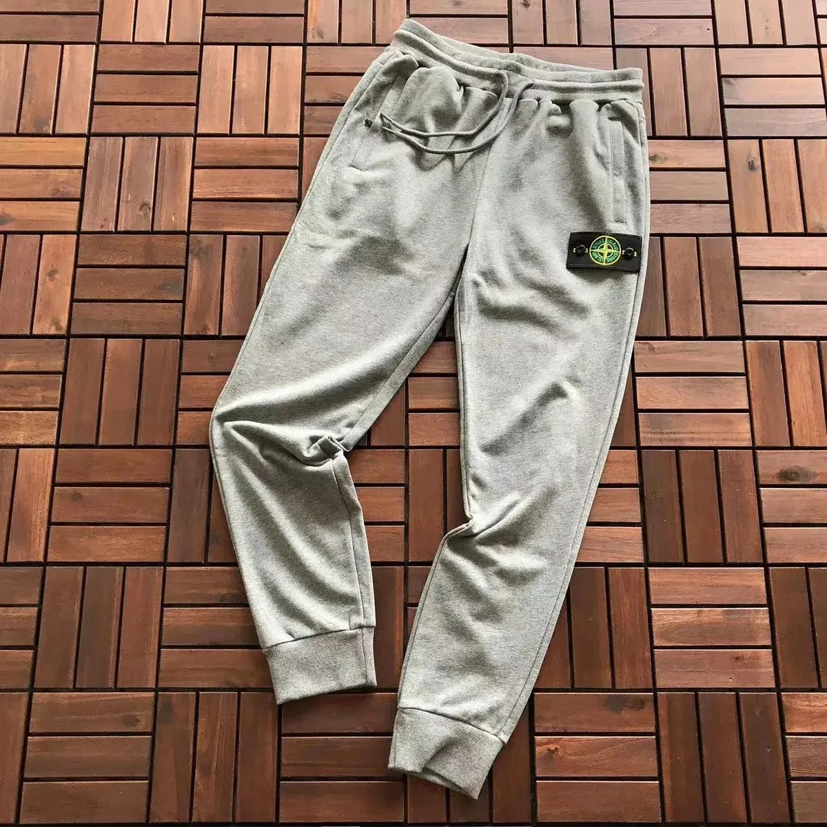 Stone Island 68-15 Grey Sweatpants