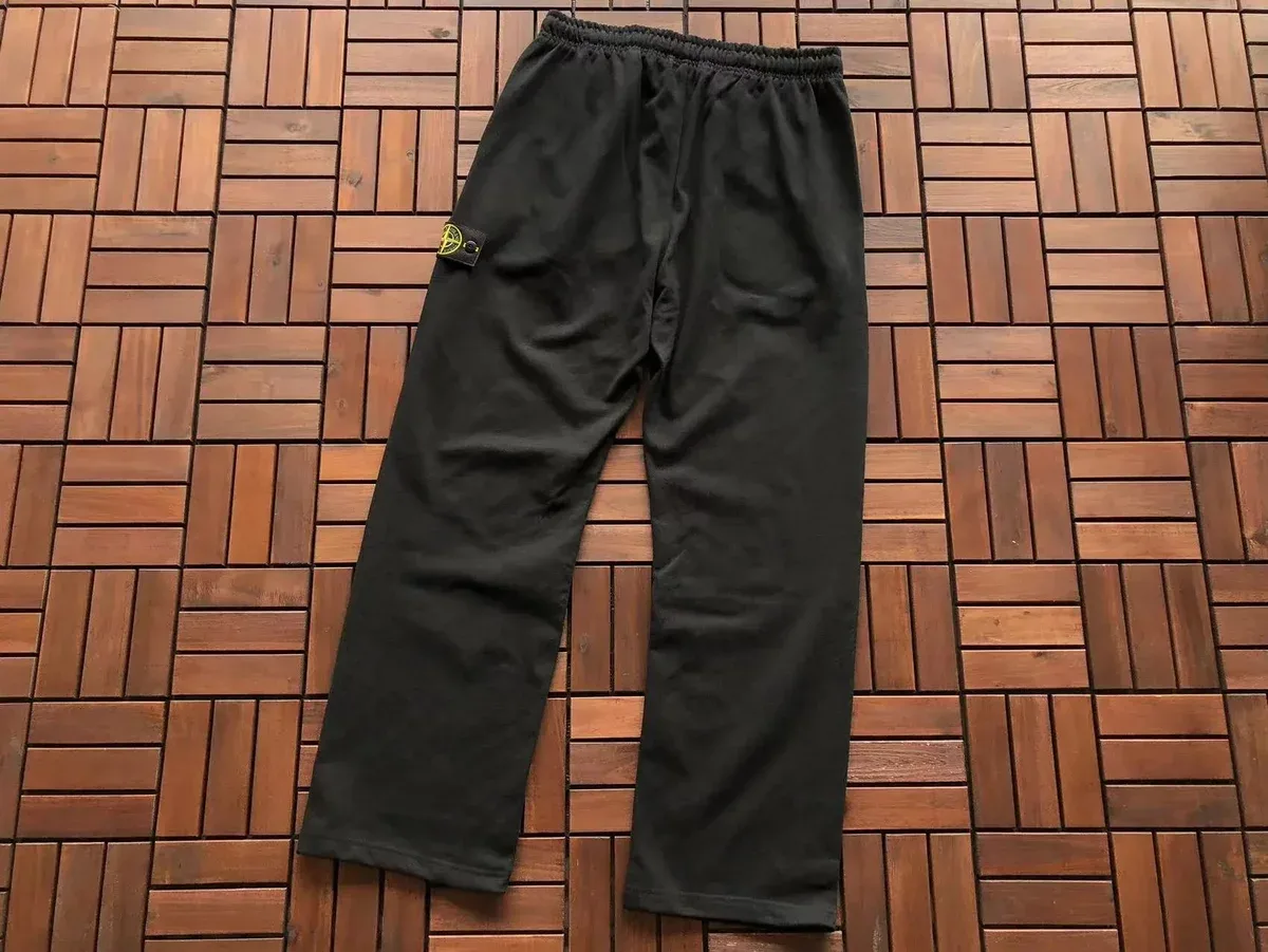 Stone Island 68-15 Black Sweatpants