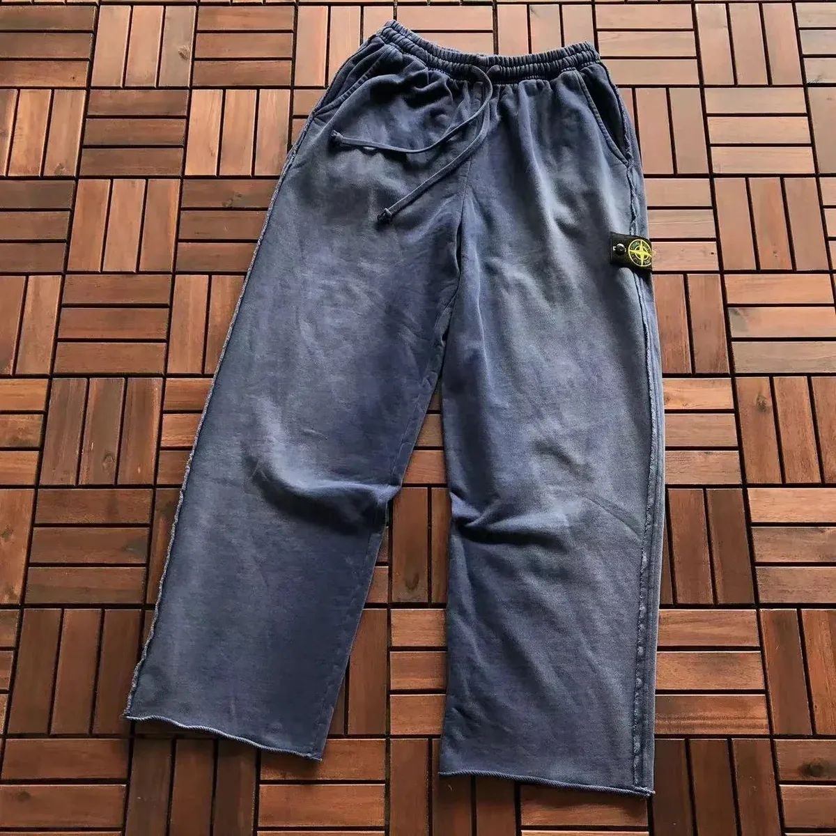 Stone Island 68-15 Blue Sweatpants