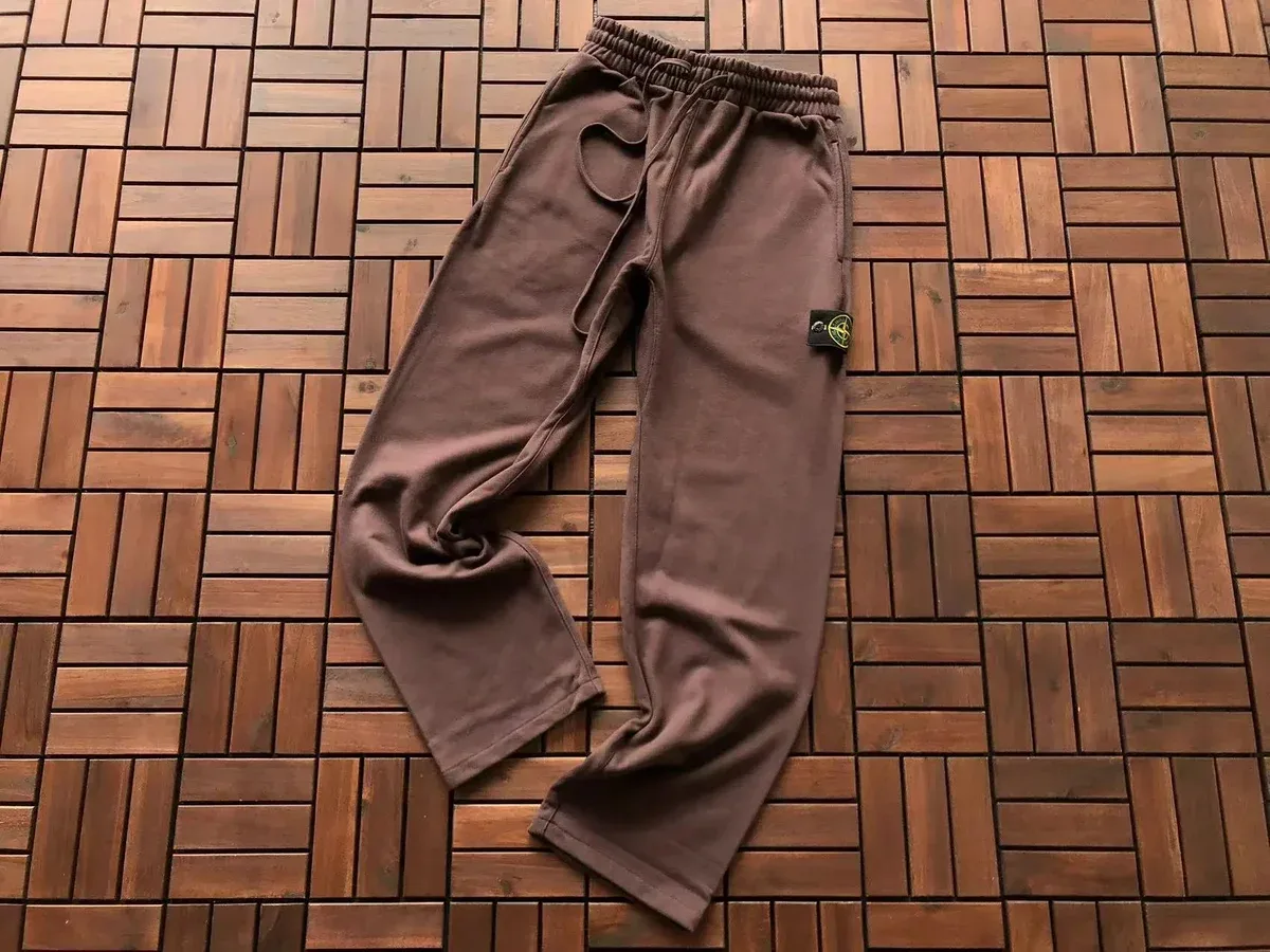 Stone Island 68-15 Brown Sweatpants